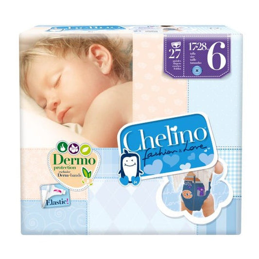 Chelino Pañal Junior 17-28kg T6 27uds