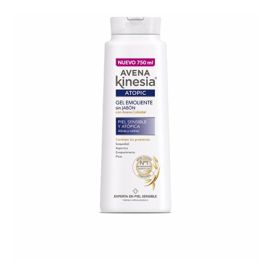 Avena Kinesia Topic Gel Emoliente sin Jabón 750ml