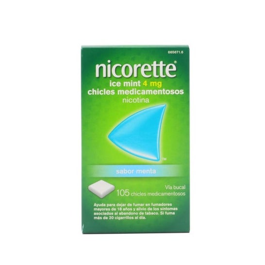 Nicorette Ice Mint 4mg 105uds