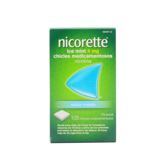 Nicorette Ice Mint 4mg 105uds