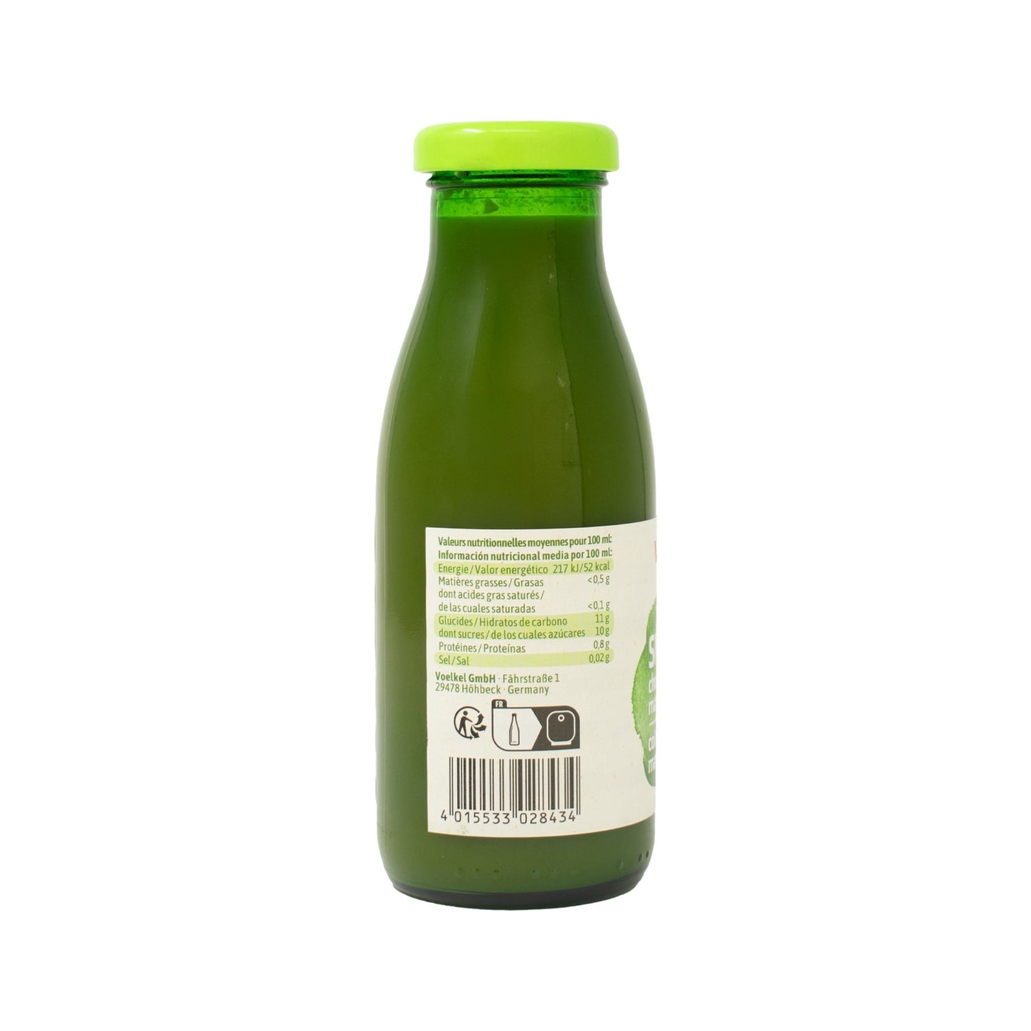 Voelkel Smoothie Verde de Mango Kale y Espinacas Bio 250ml
