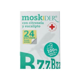 Moskder Parche Citronela Eucalipto 24uds