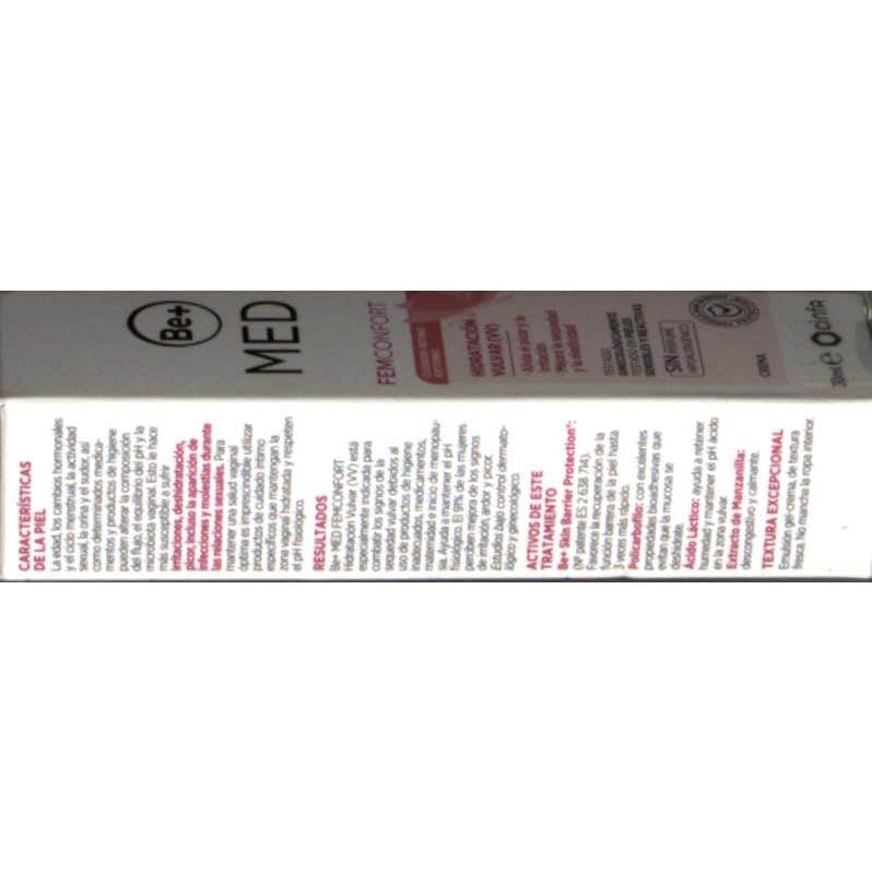 Be+ Med Femconfort Crema Hidratación Vulvar 30ml