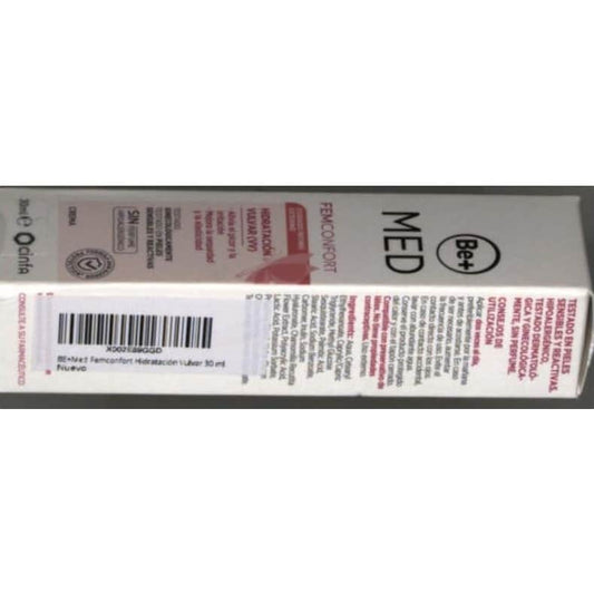 Be+ Med Femconfort Crema Hidratación Vulvar 30ml