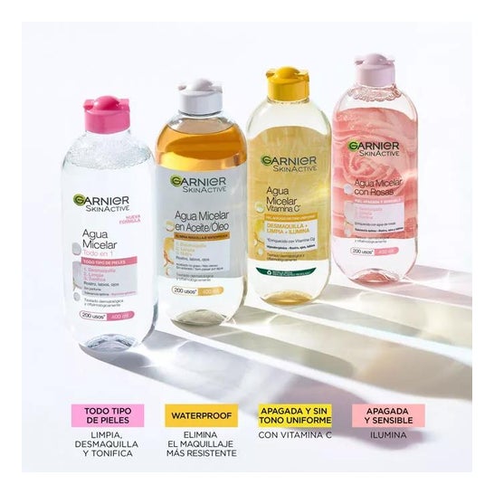 Garnier Skin Active Vitamina C Agua Micelar 400ml