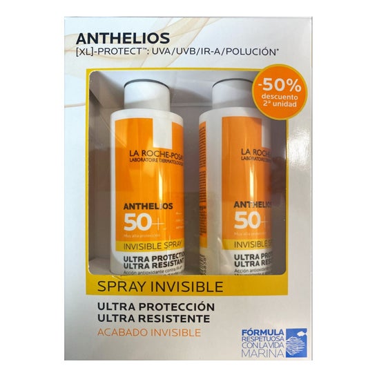 La Roche-Posay Anthelios Invisible Spray SPF50+ 2x200ml