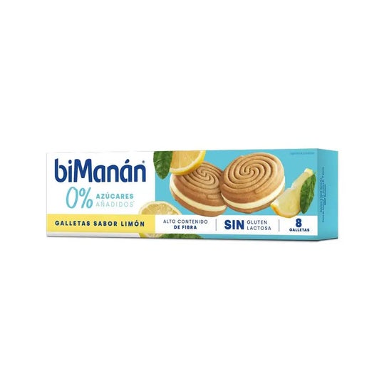 biManán® beKomplett Galletas Sabor Limón 8uds
