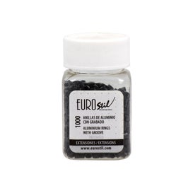 Eurostil Anillas Extensiones Negro 02867 1000 uds