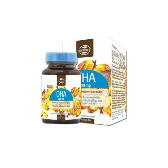 Naturmil Dha 500 Mg Sin Gluten 60 Capsulas