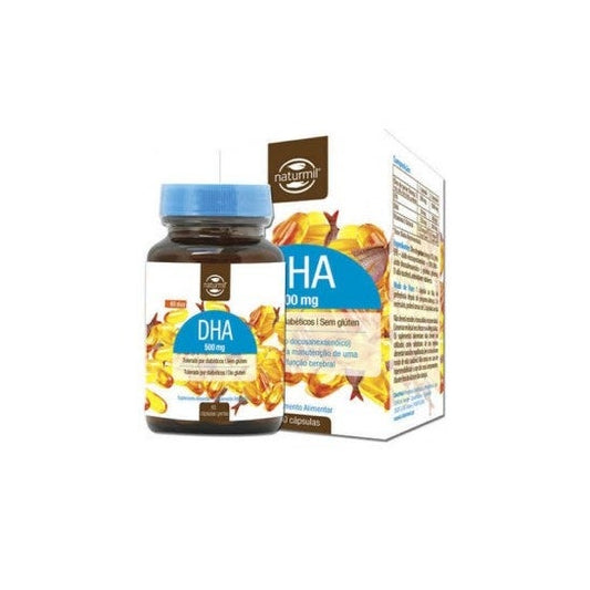Naturmil Dha 500 Mg Sin Gluten 60 Capsulas