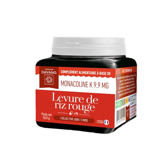 Dayang Levadura Arroz Rojo 2,9 mg 90 caps