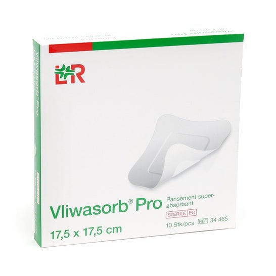 Lohmann & Rauscher Vliwasorb Pansements17.5x17.5 10uds