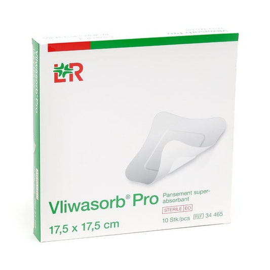Lohmann & Rauscher Vliwasorb Pansements17.5x17.5 10uds
