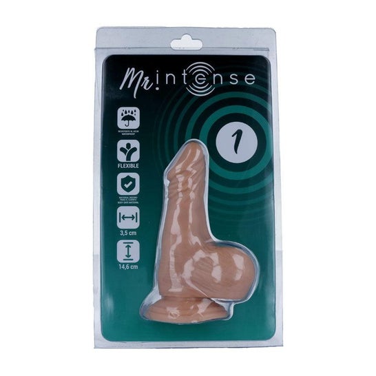 Mr Intense Dildo Nro 1 Pene Realista 14,6x3,5cm 1ud