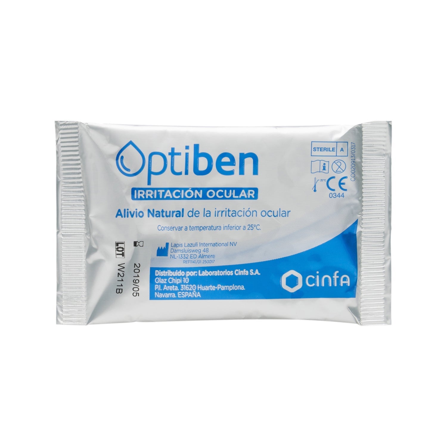 Optiben ojos irritados 10 monodosis