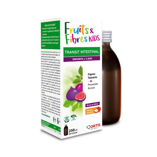 Ortis Frutas&Fibras Kids Tránsito Intestinal Jarabe 250 ml