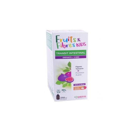 Ortis Frutas&Fibras Kids Tránsito Intestinal Jarabe 250 ml