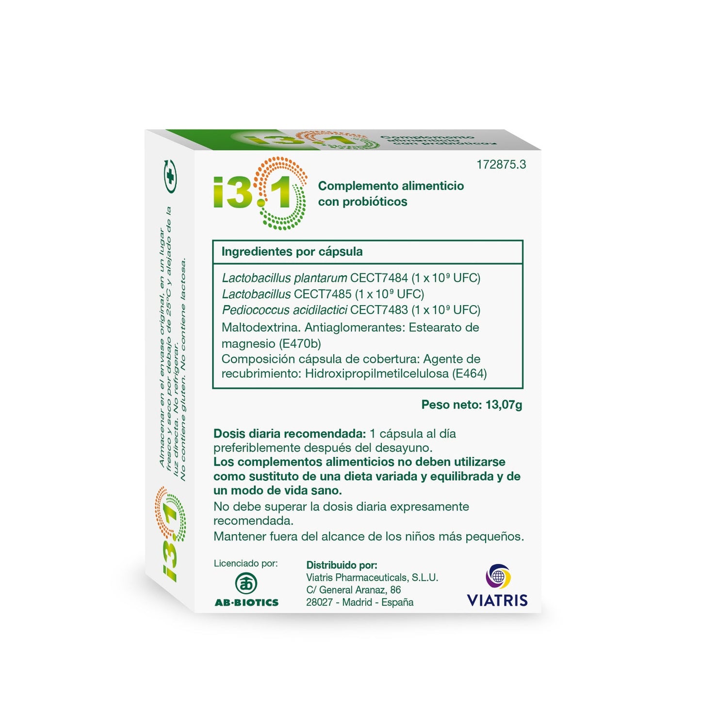 I3.1 Probiótico 30 Cáps