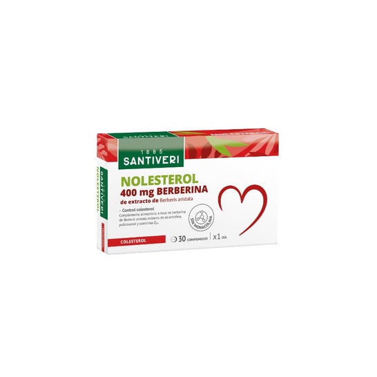 Santiveri Nolesterol Berberina 400mg 30comp