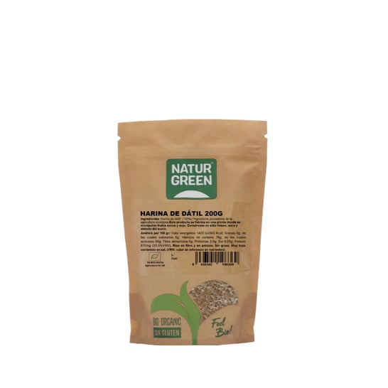 NaturGreen Harina de Dátil Ecológica 200g