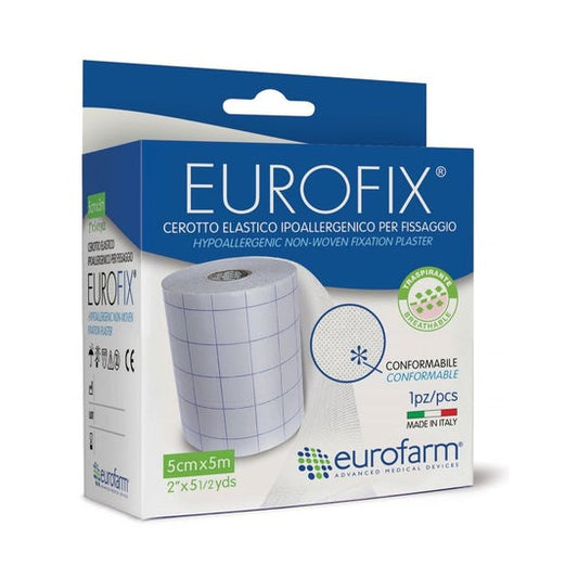 Eurofarm Eurofix Esparadrapo Elástico Hipoalergénico 5mx500cm
