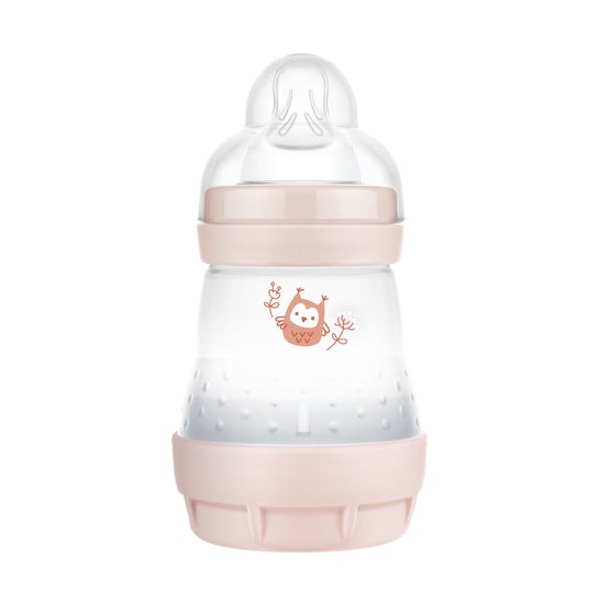MAM Biberón Easy Start Anti Cólicos Rosa +0 M 160 ml