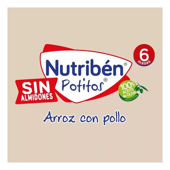 Nutriben Pollo Con Arroz Potito 235 G