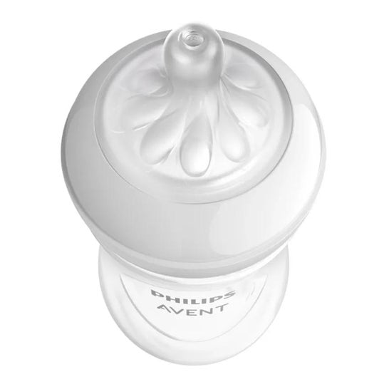 Avent Natural biberón azul 260ml