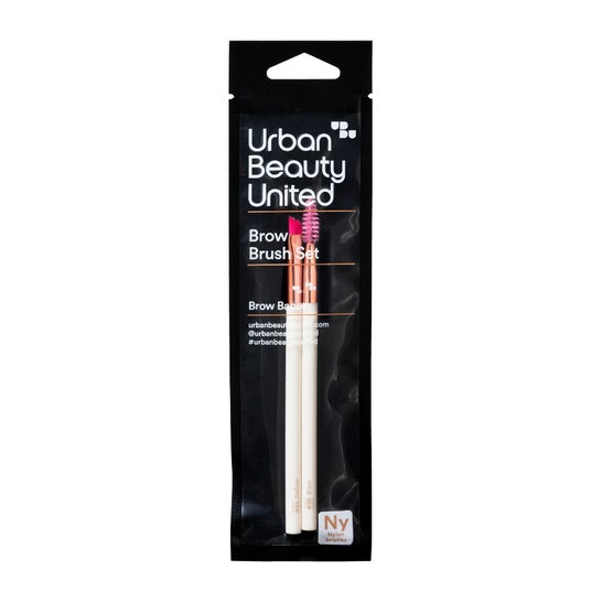 Ubu Set de Dos Brochas para Cejas Brow Babes