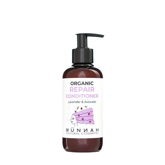 Münnah Natural Cosmetic Acondicionador Lavanda y Aguacate 250 ml