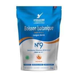 Hydrascore N°9 Té Durazno Bebida Energética Bcaa 1.200 g