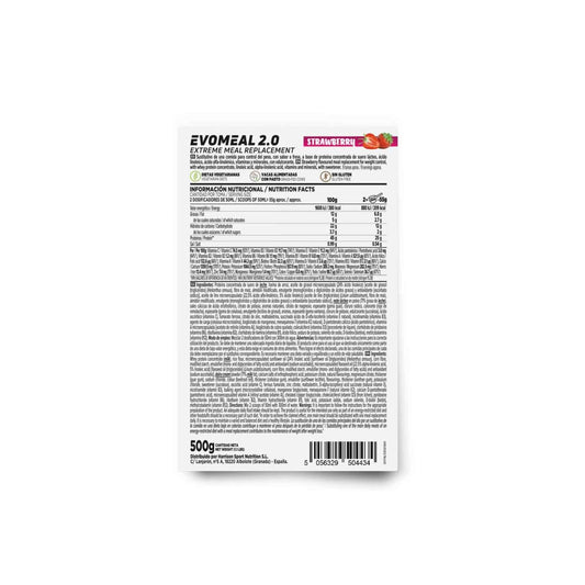 HSN Evomeal 2.0 Sustituto de Comida Fresa 500g