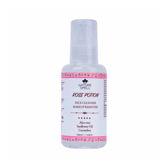 Nature Spell Rose Potion Aloe Vera Face Cleanser 100 ml
