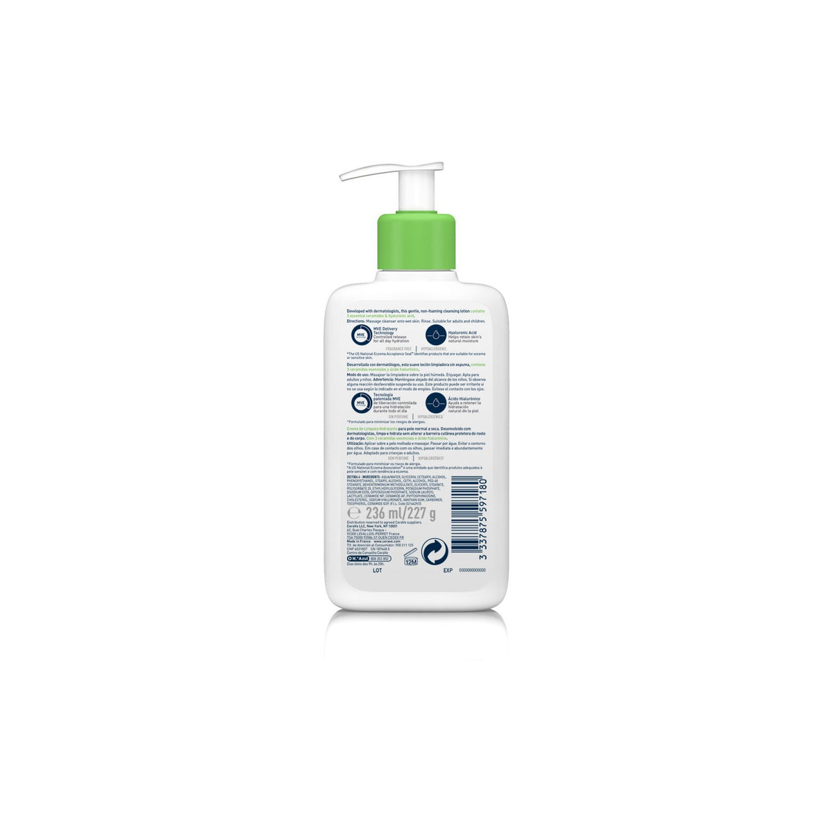 CeraVe Crema Limpiadora Hidratante 473ml