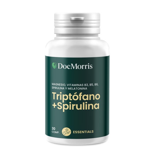 Docmorris Triptófano + Spirulina 30 caps
