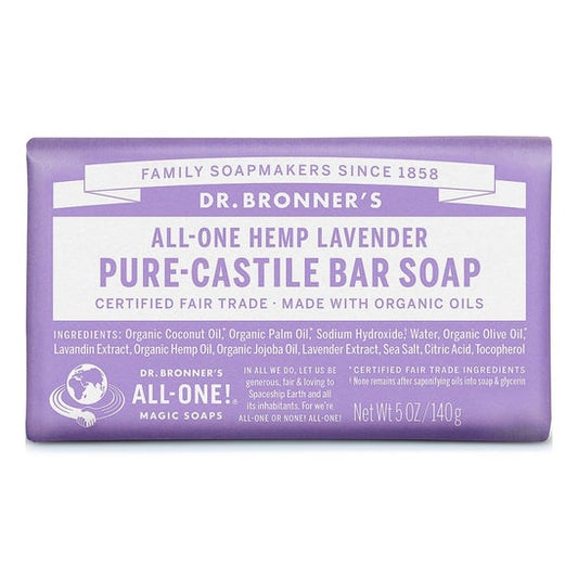 Dr. Bronner's Jabón Lavanda 140g