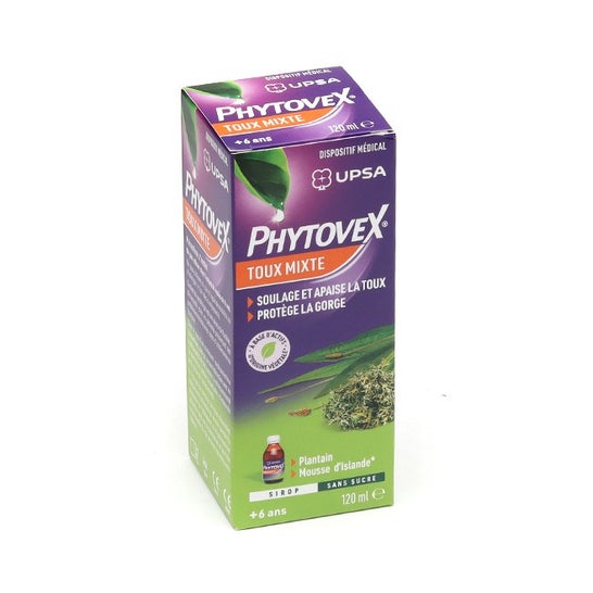 Phytovex Jarabe para la Tos Mixto sin Azúcar 120ml