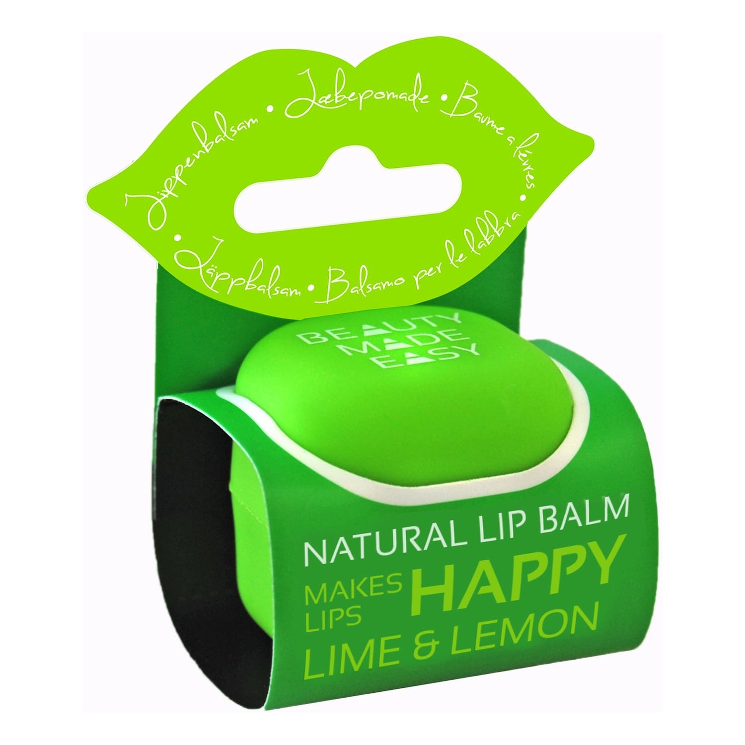 Beauty Made Easy Bálsamo Labial Happy Lima Limón 7gr