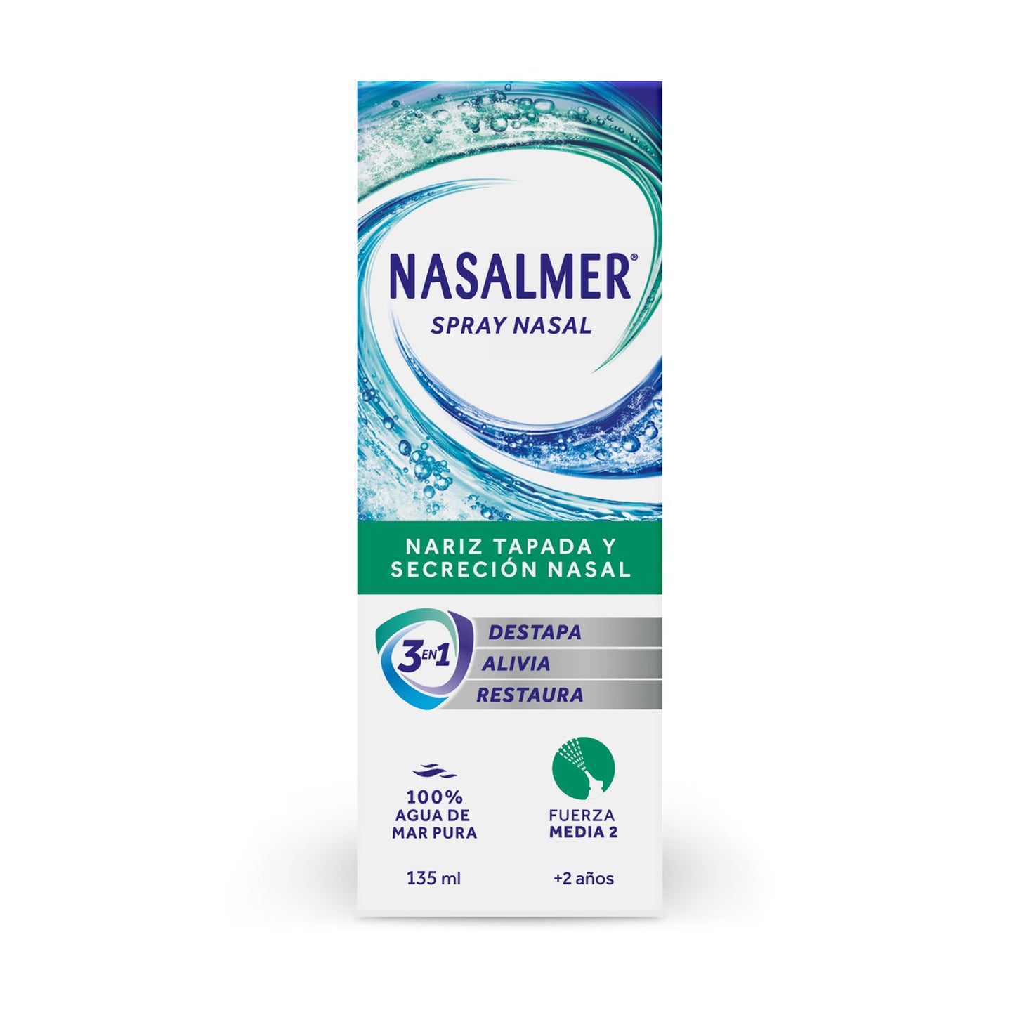Nasalmer Fuerza Media 3en1 135ml