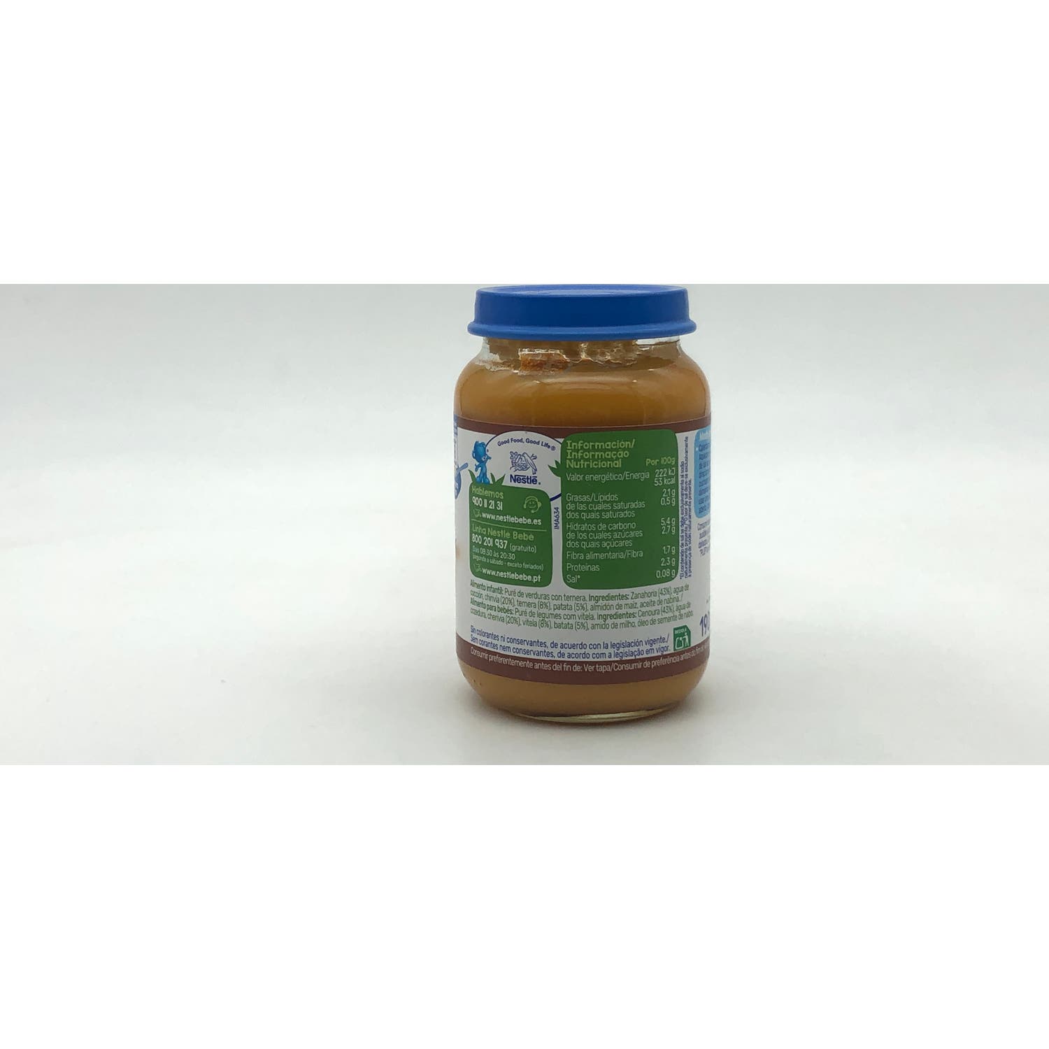 Nestlé Jardinera de Ternera +6m 190g