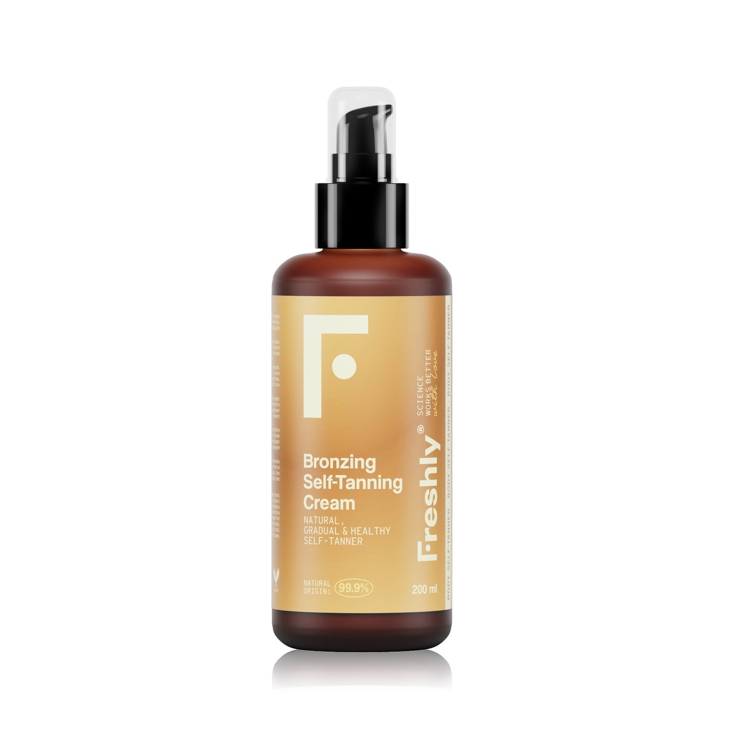 Freshly Cosmetics Bronzing Radiance Self Tanning Cream 200ml