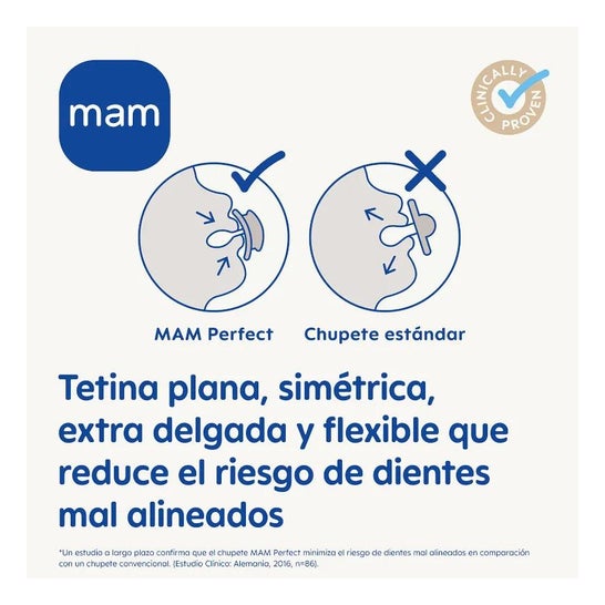 Mam Perfect Chupete Silicona 2-6m