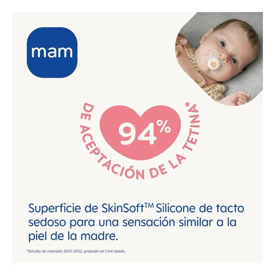 Mam Perfect Chupete Silicona 2-6m