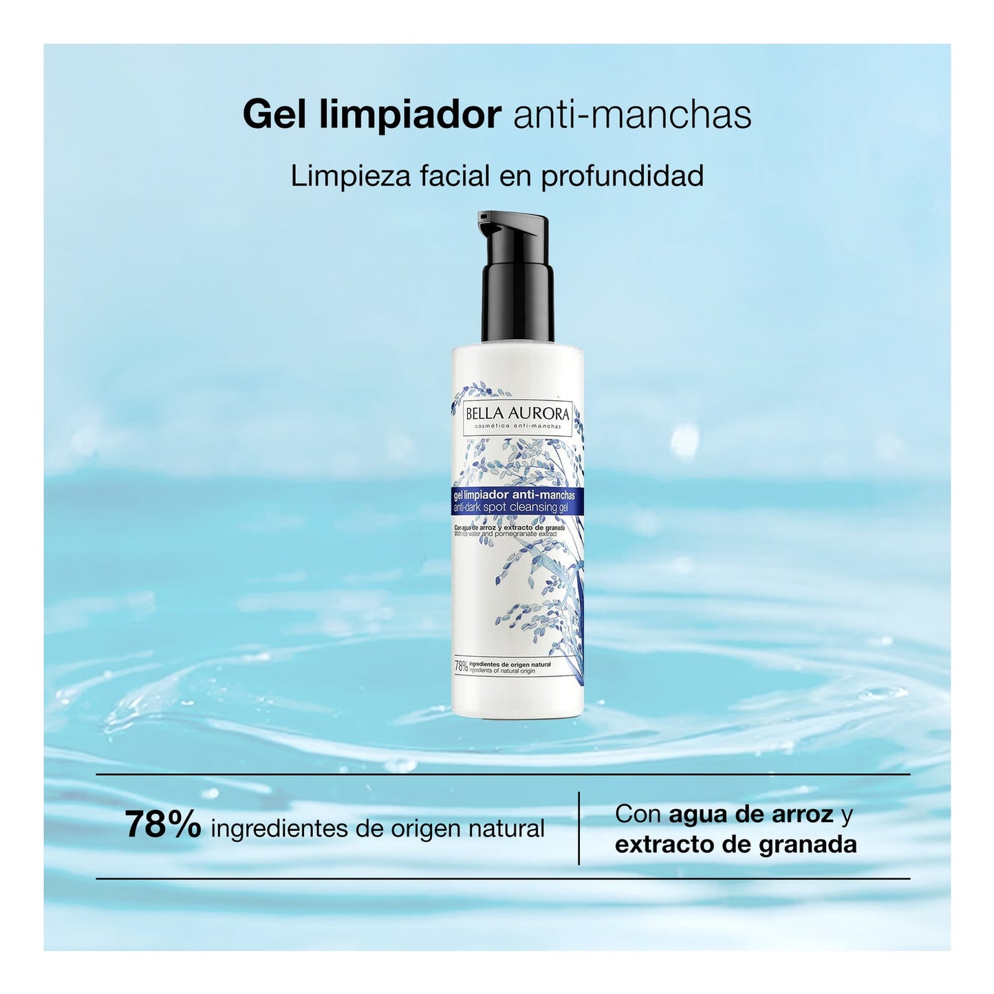 Bella Aurora Gel Limpiador Anti-Manchas 200ml