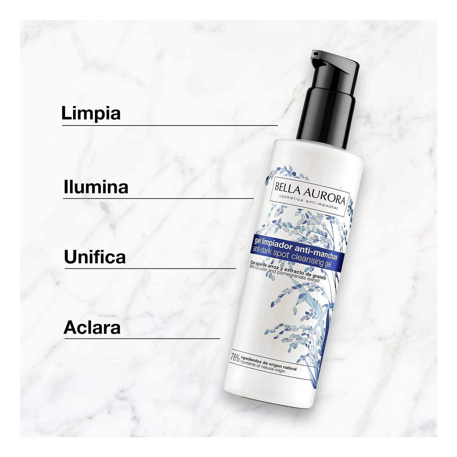 Bella Aurora Gel Limpiador Anti-Manchas 200ml
