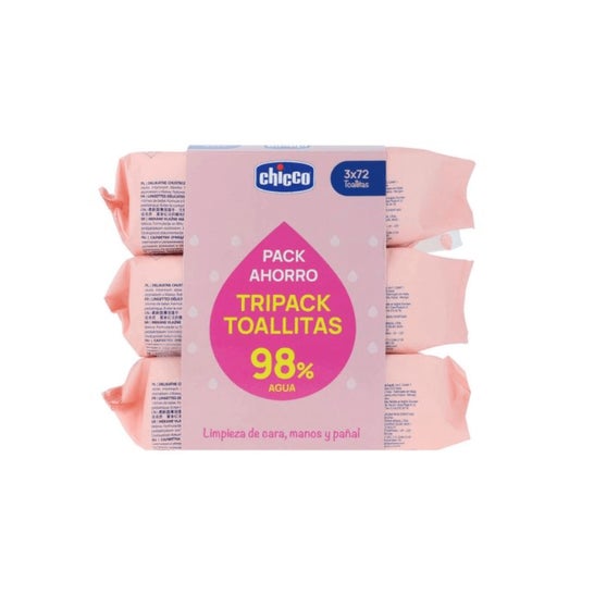 Chicco Pack Toallitas 3 X72 uds