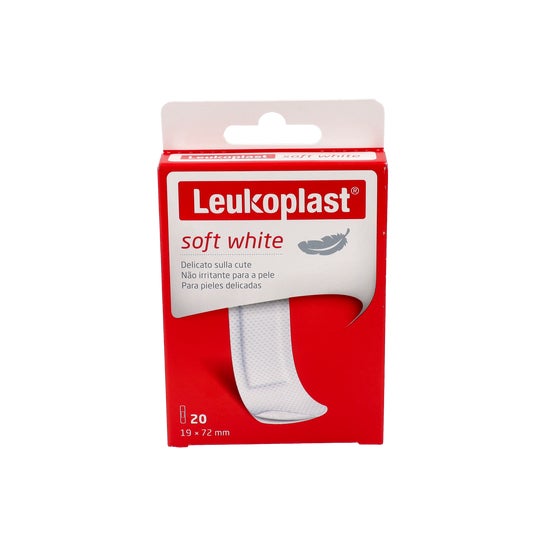 Leukoplast Soft White 72x19 cm 20 apósitos