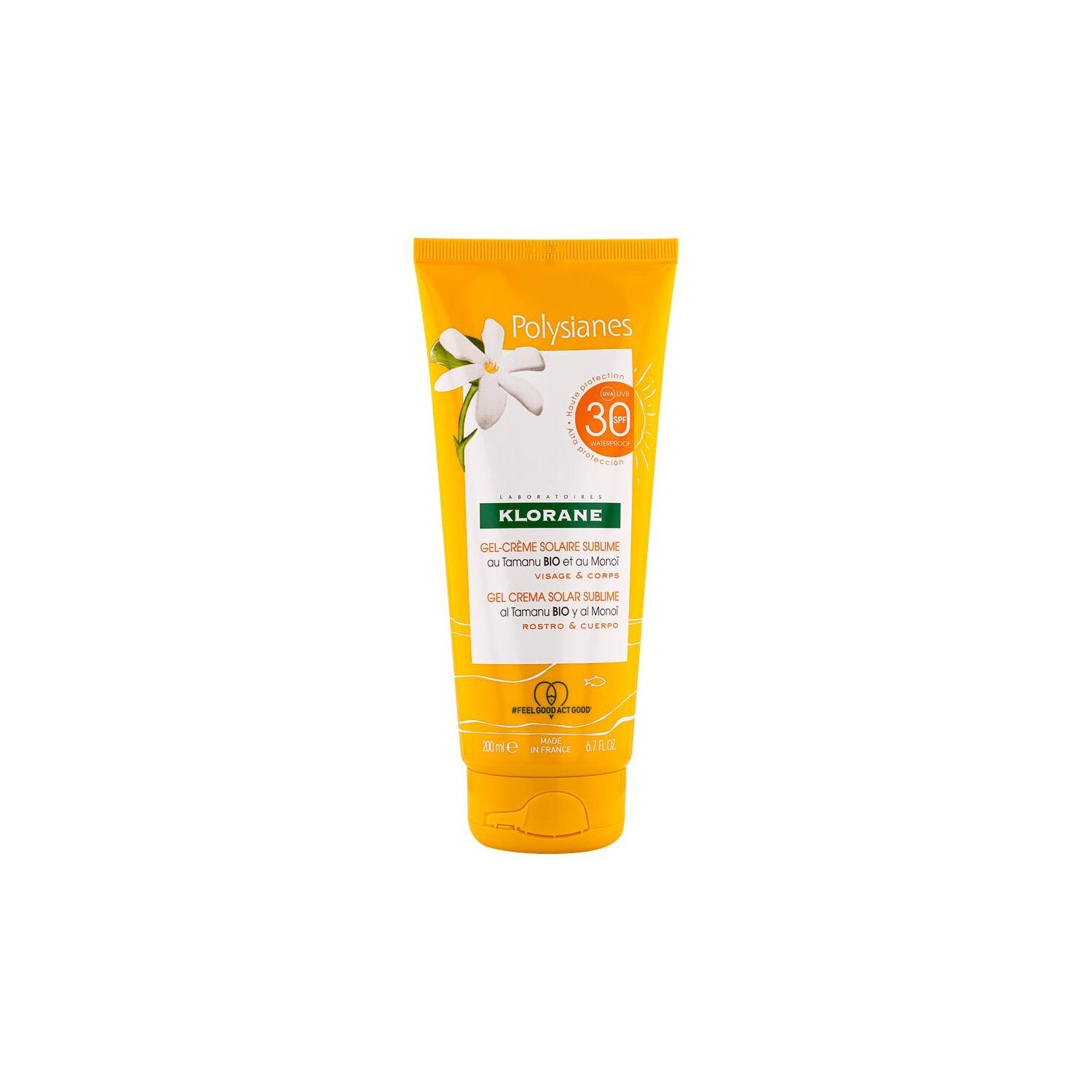 Klorane Gel Crema Solar Sublime SPF30 200ml