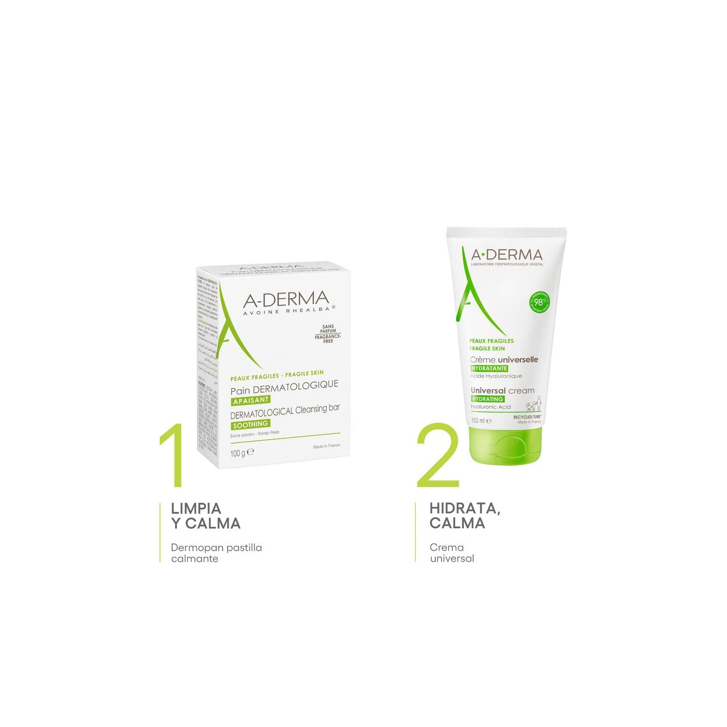 A-Derma Dermopan Pastilla 100g