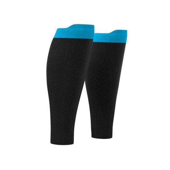 Compressport R2 Oxygen Calf Sleeves Black Blue T2 1 Par